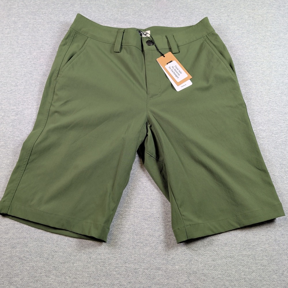 Flylow Hot Tub 11.5 Short Mens 30 Vine Green Hiking MTB Shorts 2555-300-30
